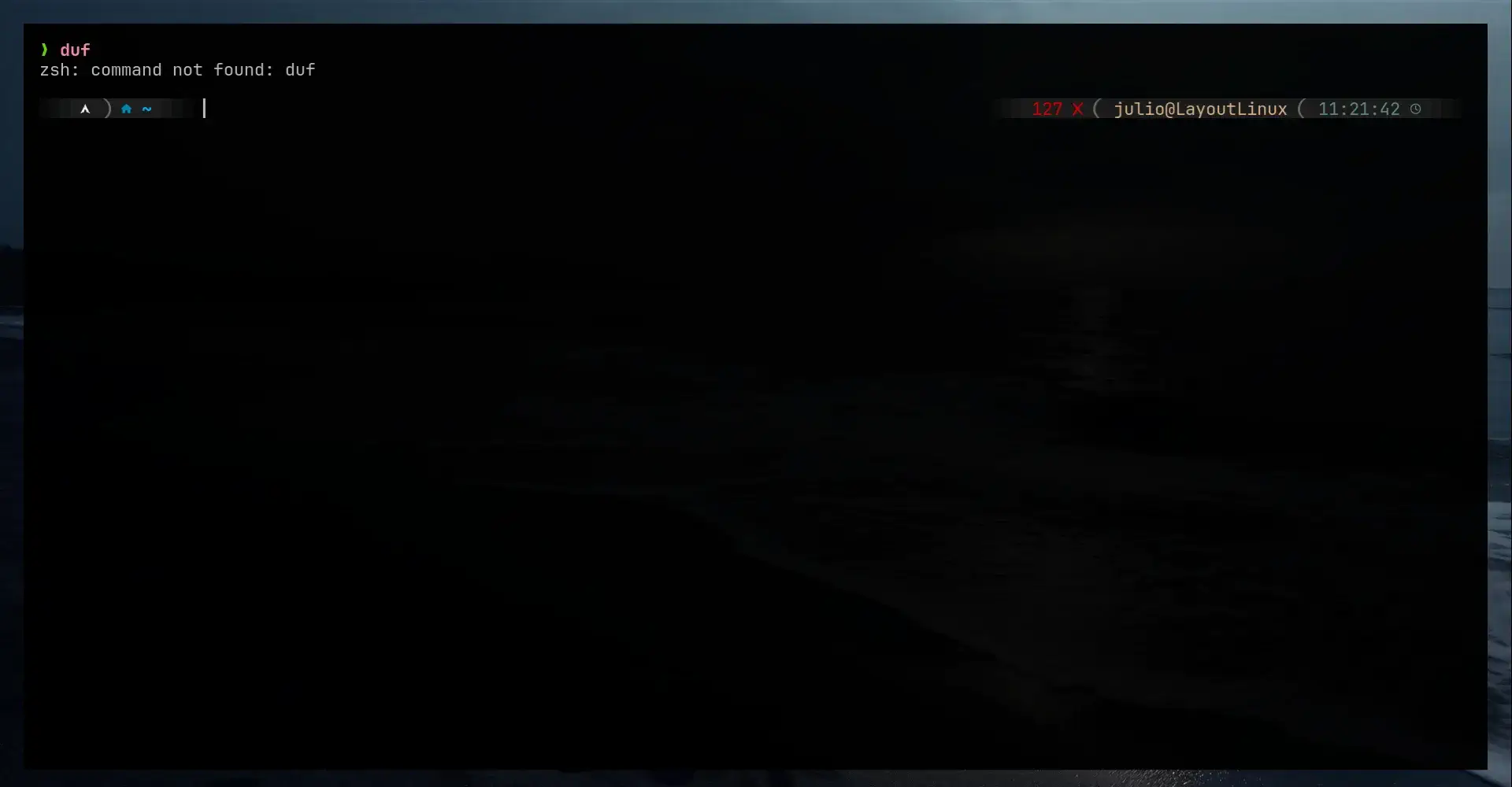 Autocompletions screen zsh shell