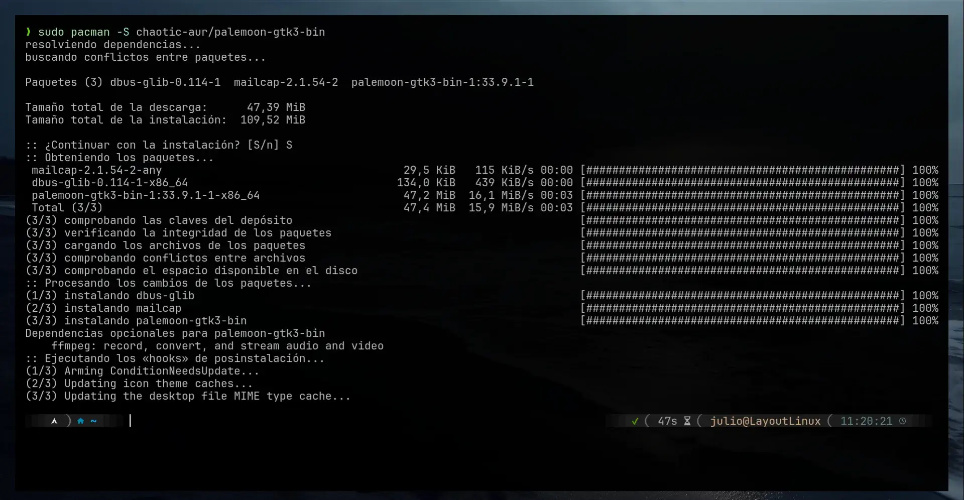 Autocompletions screen zsh shell