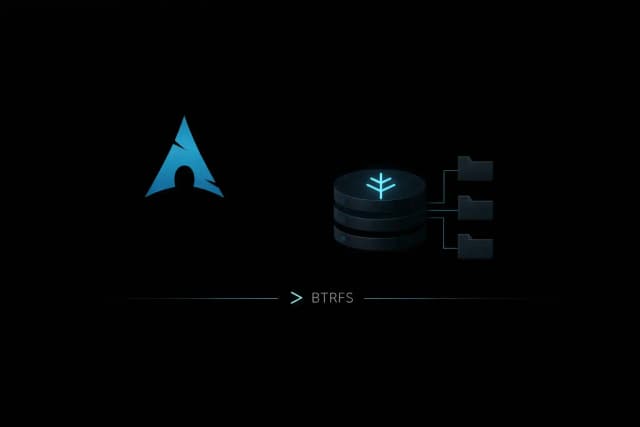 Instalación mínima paso a paso de Arch Linux con BTRFS.